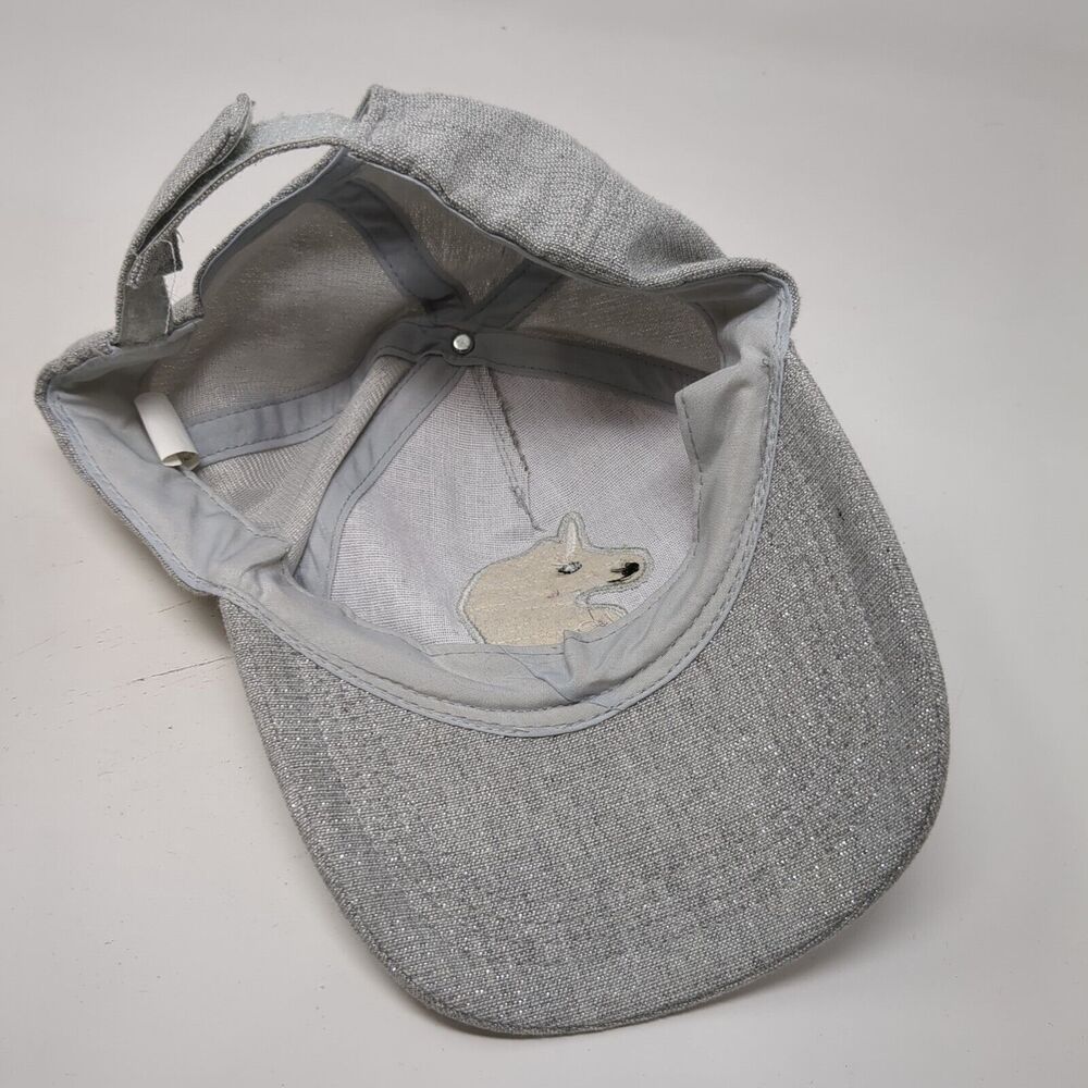 Unicorn Patch Strapback Hat Gray Osfa Adjustable … - image 6